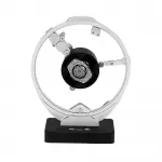 Orbitaler Uhrenbeweger mit Planetengetriebe – Silber