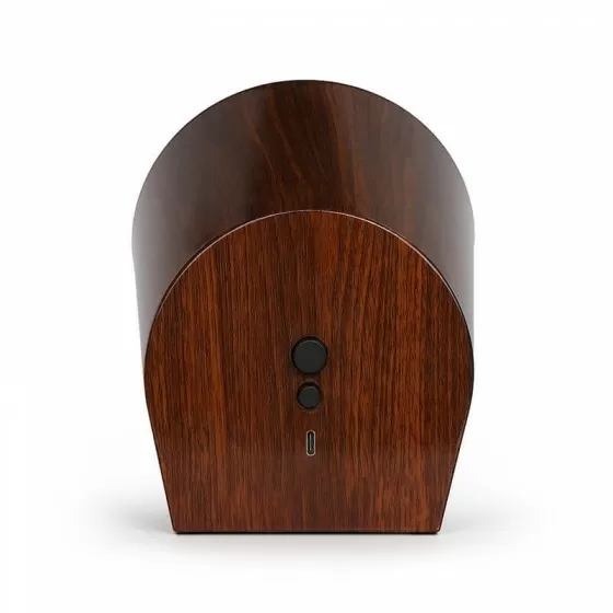 Single Self Winding Watch Winder with Walnut Wood