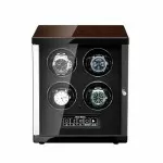 Remontoir de montre Smart Quad Premium avec serrure à empreinte digitale - Intérieur noir