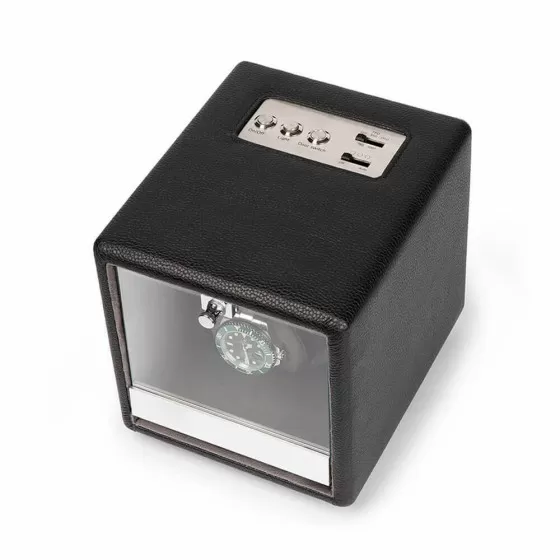 Roroos Classic Cuir Single Montre Winder vue supérieure