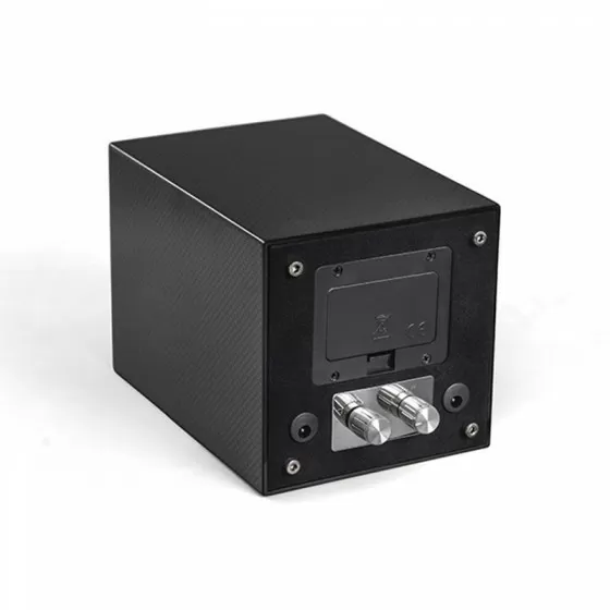Single Watch Winder in Carbon Fiber Finish and Aluminium