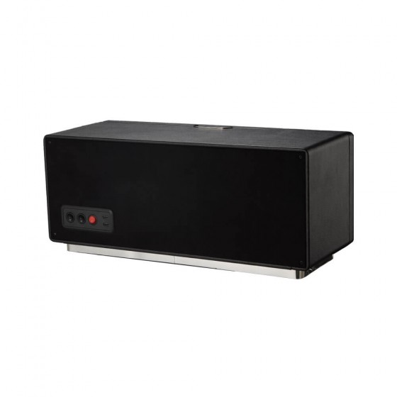 Black Leather Watch Winder Case for 4 Watches - back view