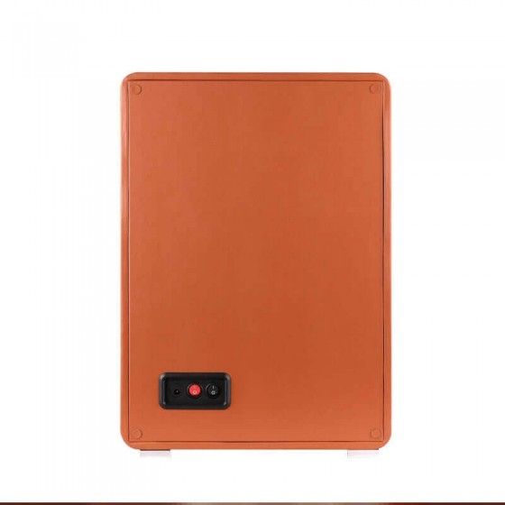 LCD Touch Automatic 6 Slot Uhrenbeweger mit braunem Leder