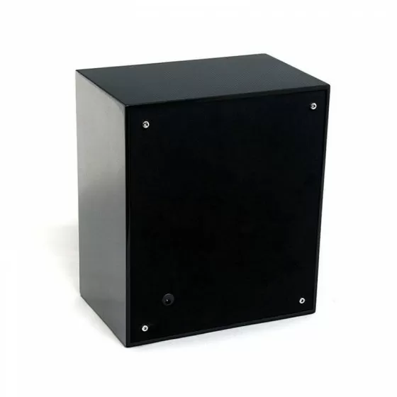 Devanadera de reloj de metal cuádruple con tapa - Fibra de carbono