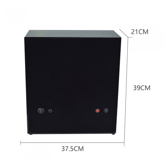 Automatic 6 Watch Winder Box With Lcd Touch Screen in Black Interior | To one's surprise gift