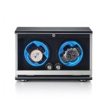 Roroos Walnut Wood Double Watch Winder — for Rolex, Omega, and All Automatics