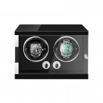 Best Vertical Wooden Double Watch Winder - All Black