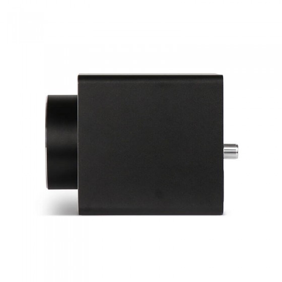 Vitrina enrollable de metal para un solo reloj - Negro