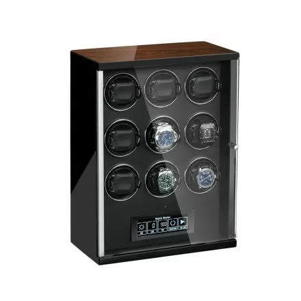 Touch Control 9 Slot Automatic Winder for Watches Overview