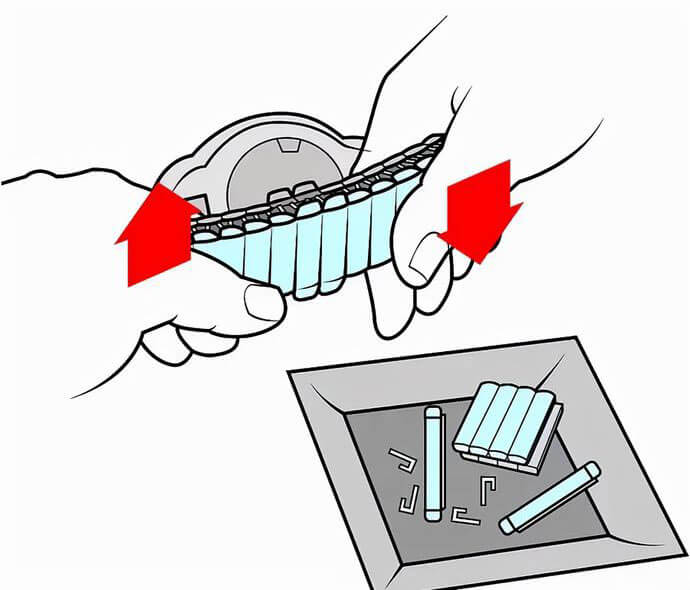 remove the cover on the edge