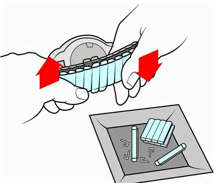 remove the cover on the edge