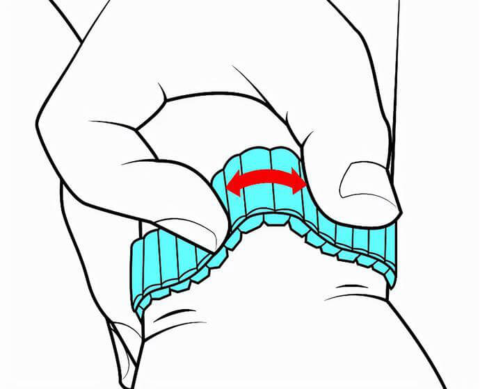 Adjust the Deployment Buckle Watch Band