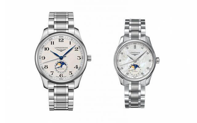 Longines klassische Serie berühmte Serie Mondphasenuhr