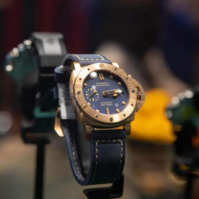 Submersible Bronzo Blu Abisso Bronze Watch