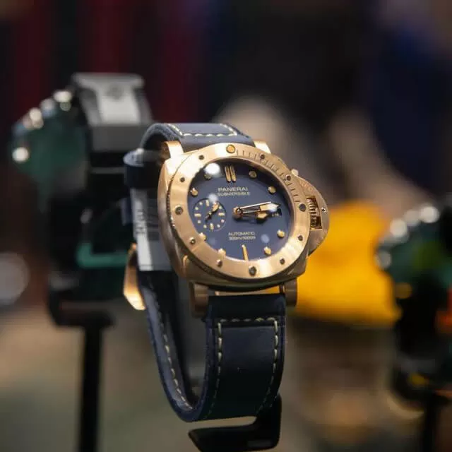 Submersible Bronzo Blu Abisso Bronze Watch