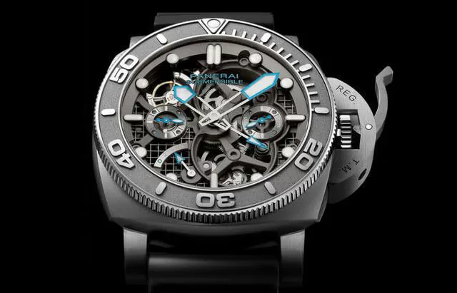 Panerai Submersible Mike Horn Tourbillon Two Time PAM01108