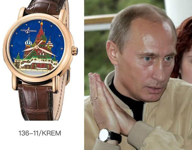 La montre Ulysse de Poutine