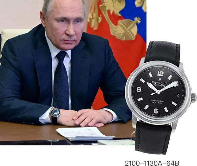 La montre Blancpain de Poutine