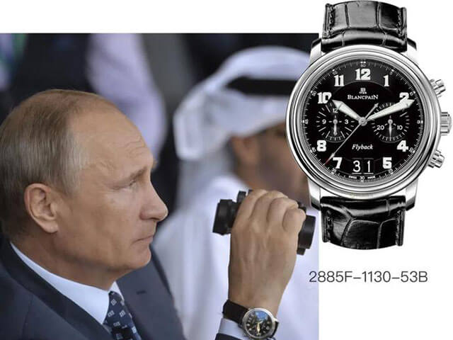 La montre Blancpain de Poutine