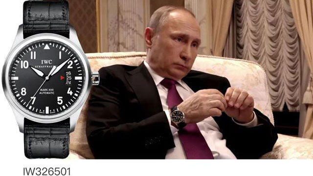 Putin’s IWC pilot watch