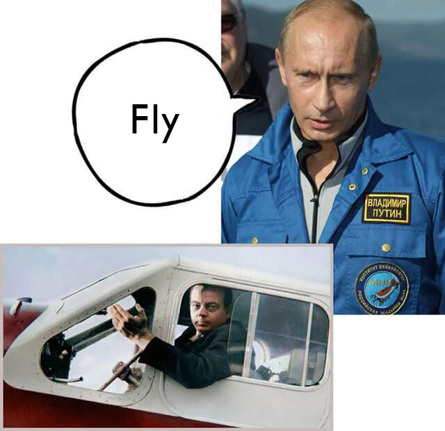 La montre de pilote IWC de Poutine