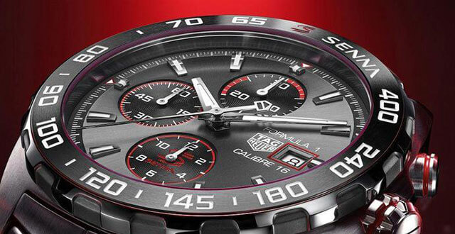 TAG Heuer F1 series Senna special edition