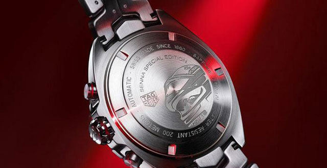 TAG Heuer F1 series Senna special edition