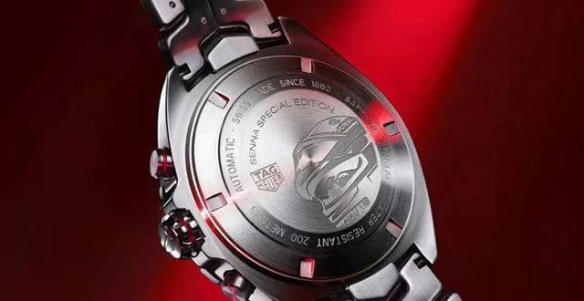 TAG Heuer F1 series Senna special edition