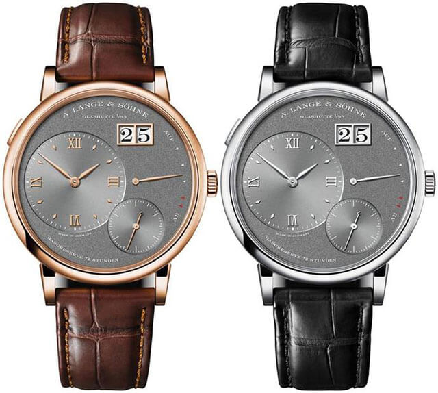 LANGE 1 LARGE WATCH IN 18K ROSE GOLD AND 18K WHITE GOLD