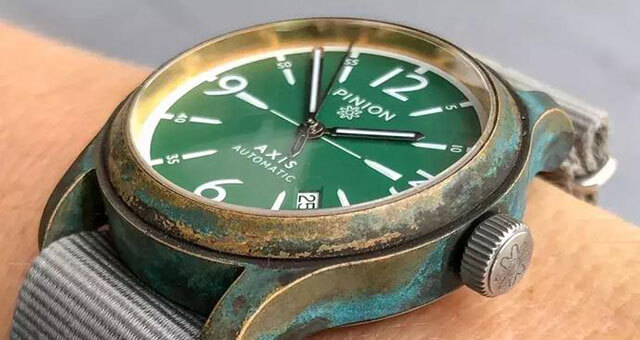 bronze watch