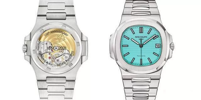 Patek Philippe and Tiffany joint watche