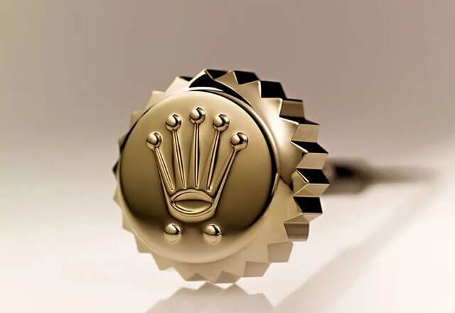 Modern Rolex crowns