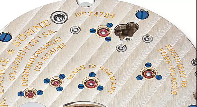 Glashütte pattern