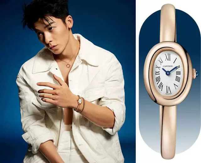 Montre-bracelet baignoire Cartier