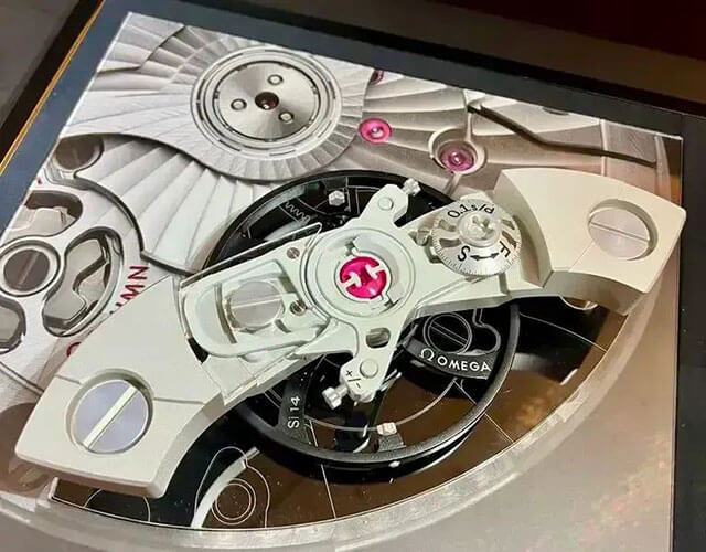 Omega watch movement