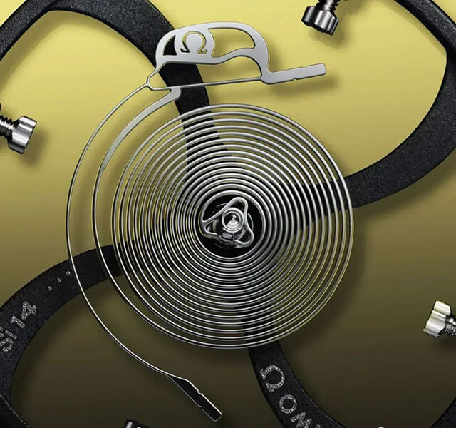 Omega watch movement