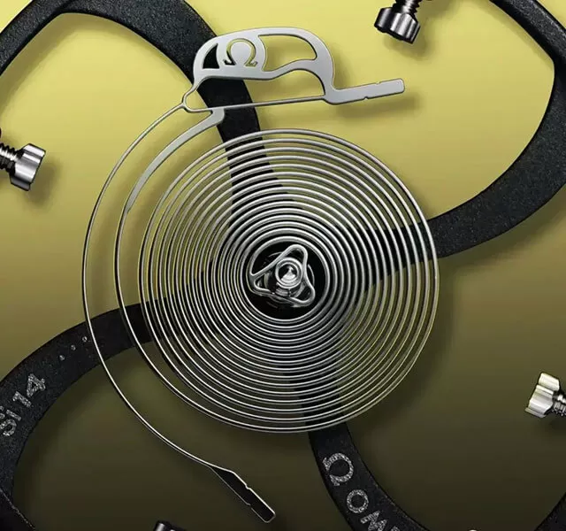 Omega watch movement
