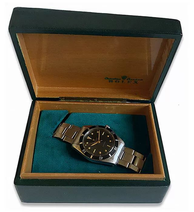 Rolex watch box