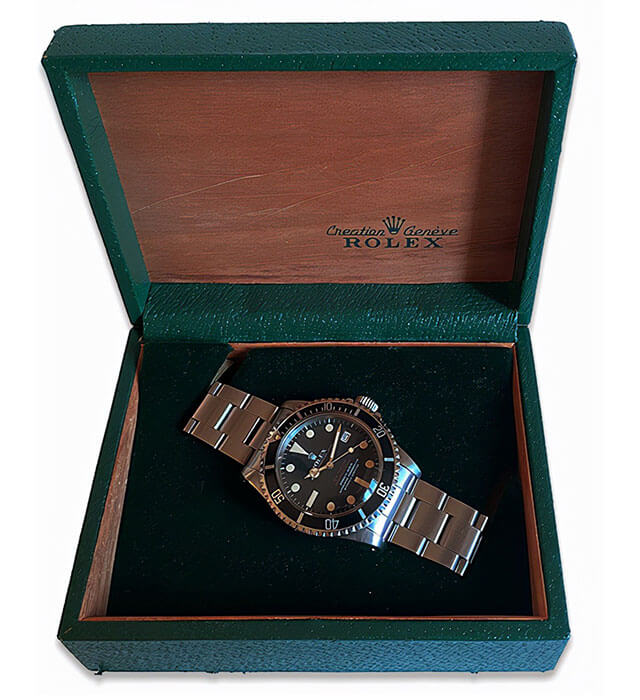 Rolex watch box