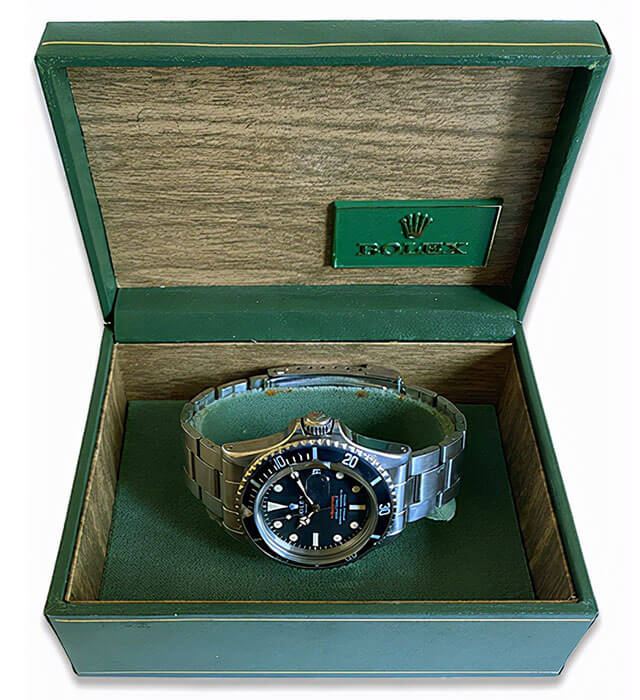 Rolex watch box