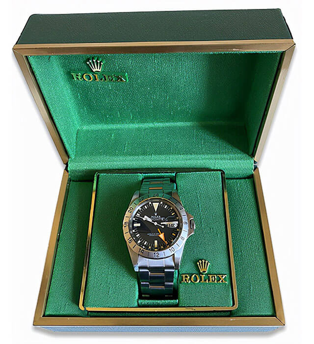 Rolex watch box