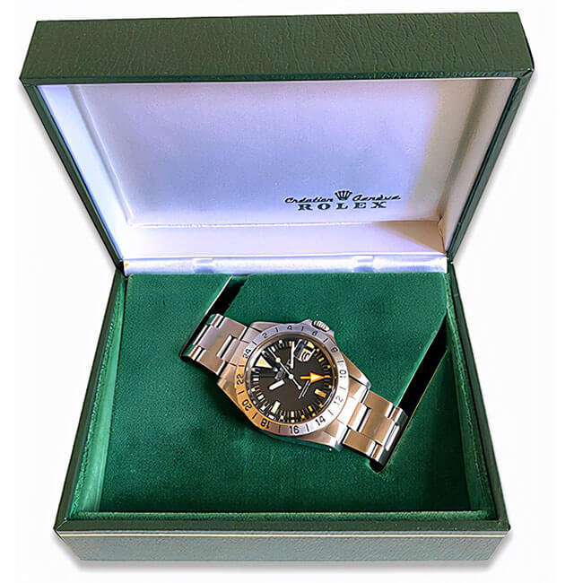 Rolex watch box