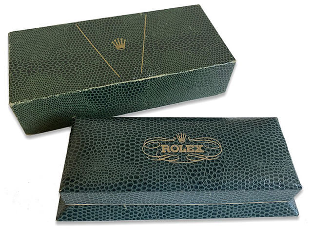 Rolex watch box