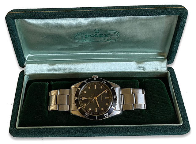 Rolex watch box