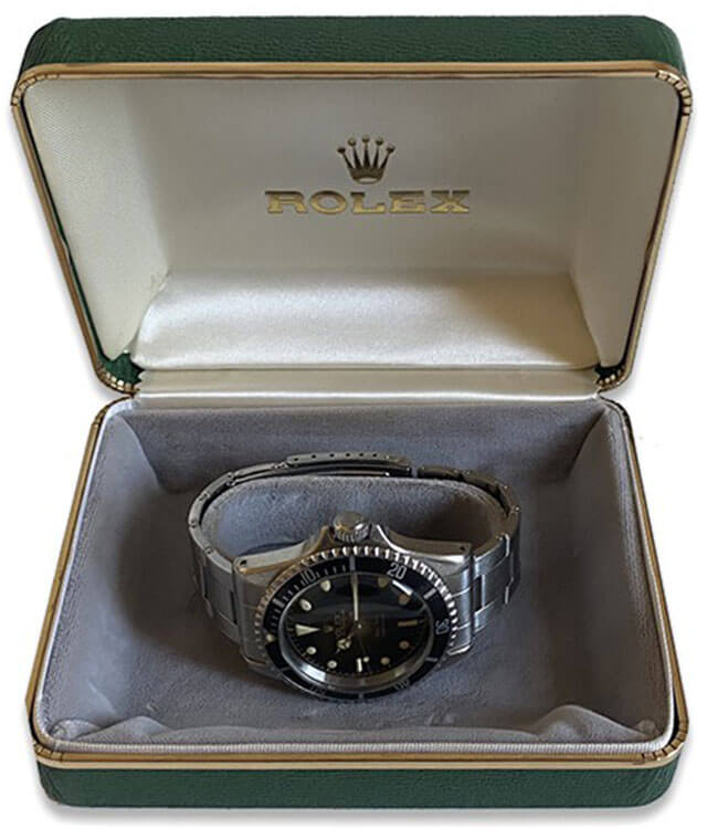 Rolex watch box