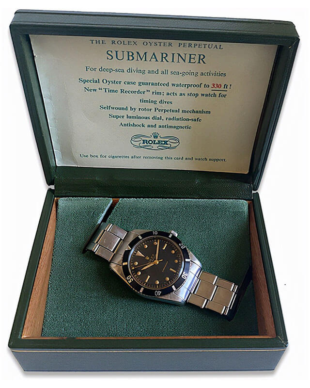 Rolex watch box