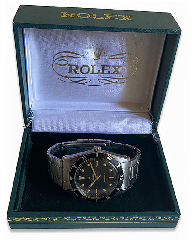 Rolex watch box