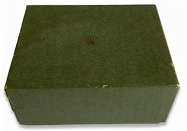Rolex watch box