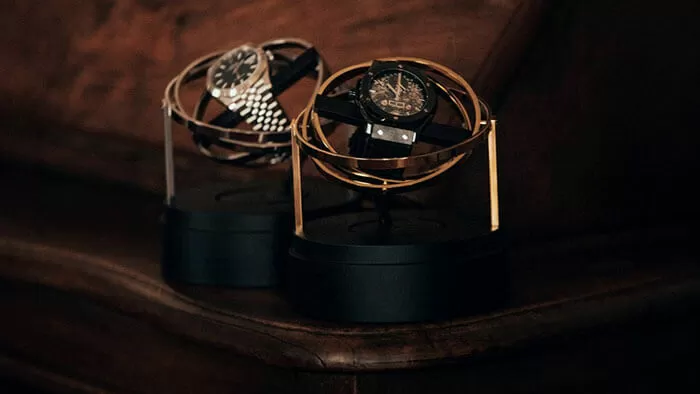 Avvolgitore per orologio astronomico - Oro