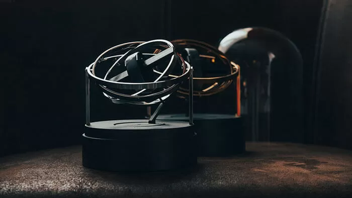 Remontoir de montre d'astronomie - Argent